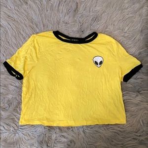 Shirt with alien